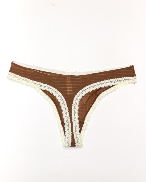 Pack of 3 Sexy Net Panty - Mix Colors & Designs