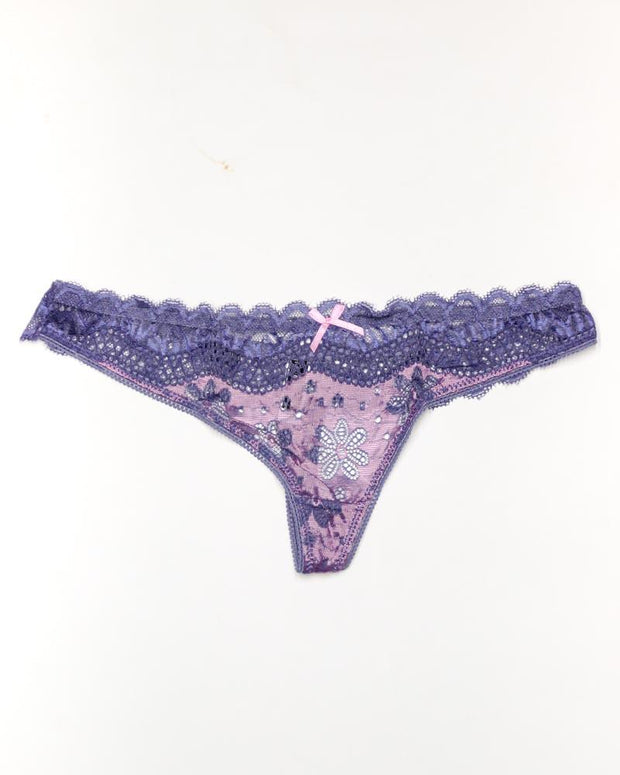 Pack of 3 Sexy Net Panty - Mix Colors & Designs