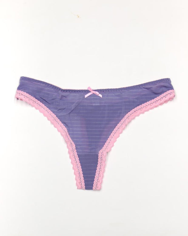 Pack of 3 Sexy Net Panty - Mix Colors & Designs