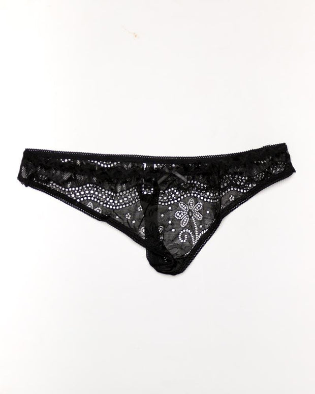 Pack of 3 Sexy Net Panty - Mix Colors & Designs