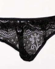 Pack of 3 Sexy Net Panty - Mix Colors & Designs