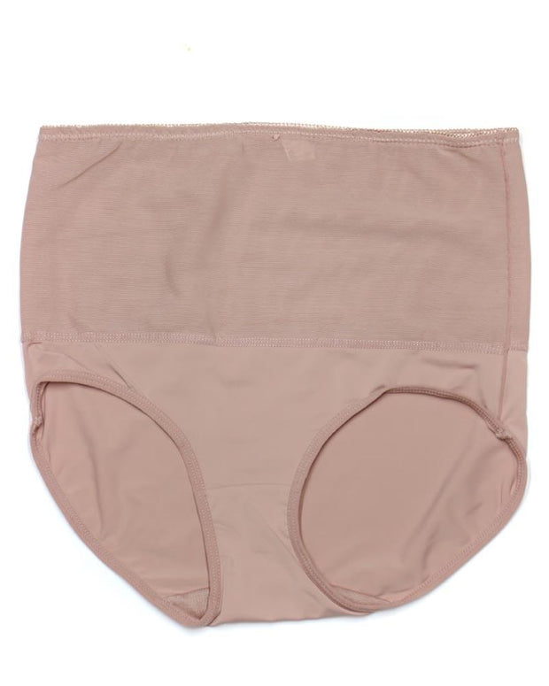 Pack of 2 High Waist Panty - SH-856 - Sisterhood - Black Skin Brown Grey