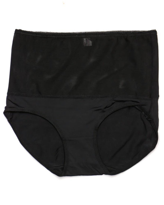 Pack of 2 High Waist Panty - SH-856 - Sisterhood - Black Skin Brown Grey