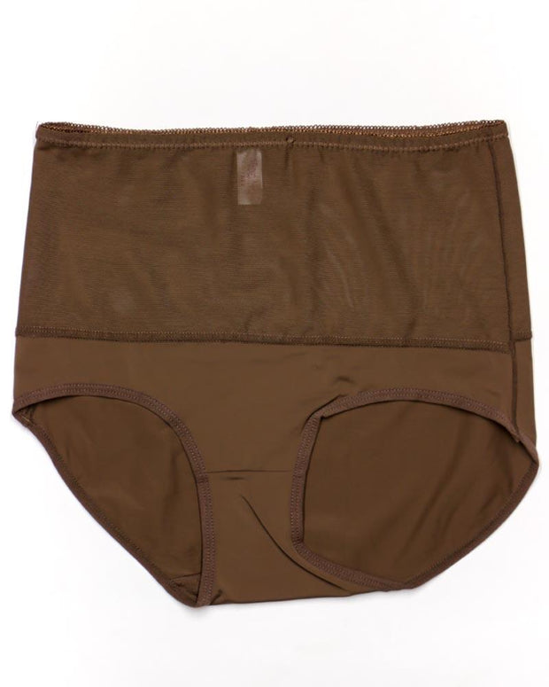 Pack of 2 High Waist Panty - SH-856 - Sisterhood - Black Skin Brown Grey