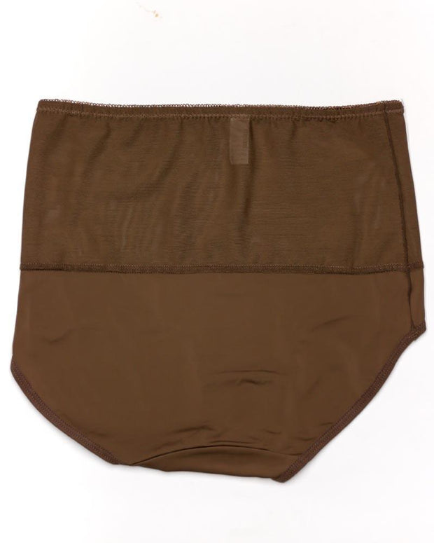 Pack of 2 High Waist Panty - SH-856 - Sisterhood - Black Skin Brown Grey