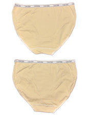 Pack of 2 Ck Basic Panty Skin - Soft Cotton Stretchable Jersey Panty