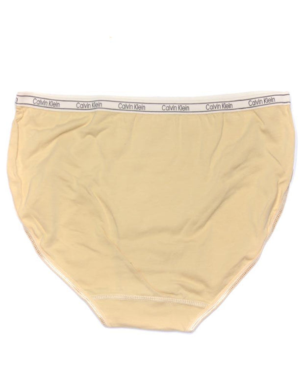Pack of 2 Ck Basic Panty Skin - Soft Cotton Stretchable Jersey Panty