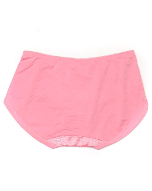 Pack of 3 Fancy Soft Cotton Panty - Mix Colors-KN335