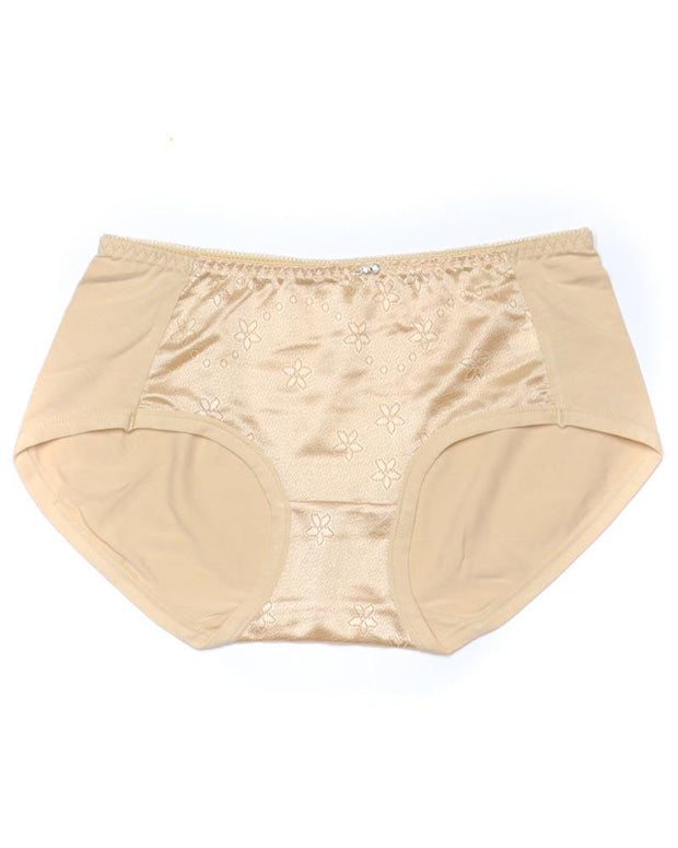 Pack of 3 Fancy Soft Cotton Panty - Mix Colors-KN335
