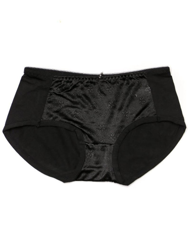 Pack of 3 Fancy Soft Cotton Panty - Mix Colors-KN335