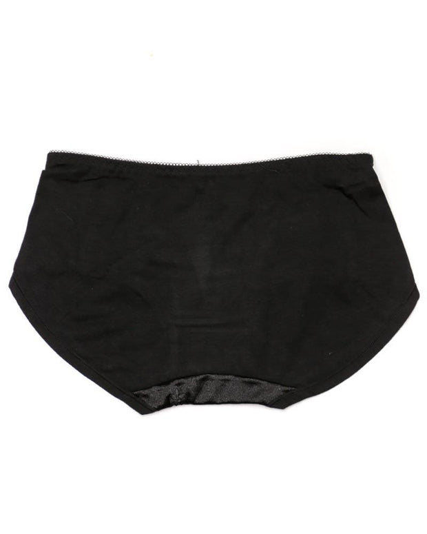Pack of 3 Fancy Soft Cotton Panty - Mix Colors-KN335