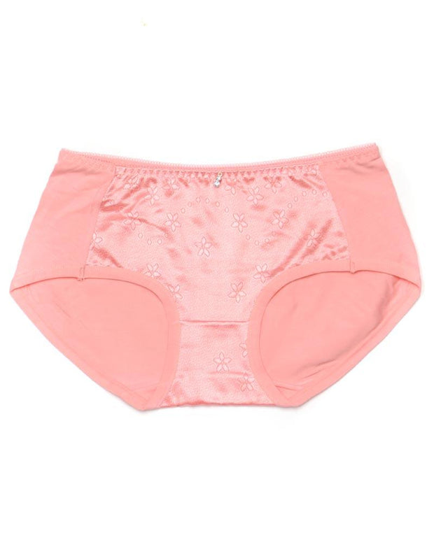 Pack of 3 Fancy Soft Cotton Panty - Mix Colors-KN335