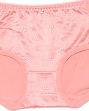 Pack of 3 Fancy Soft Cotton Panty - Mix Colors-KN335