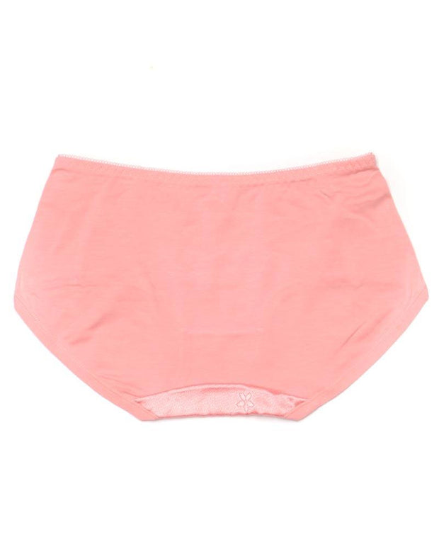 Pack of 3 Fancy Soft Cotton Panty - Mix Colors-KN335
