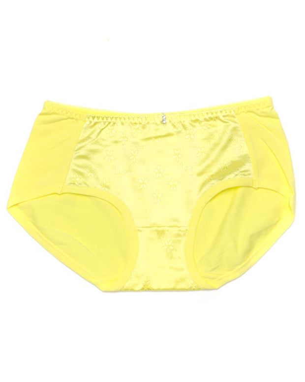 Pack of 3 Fancy Soft Cotton Panty - Mix Colors-KN335