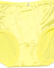 Pack of 3 Fancy Soft Cotton Panty - Mix Colors-KN335