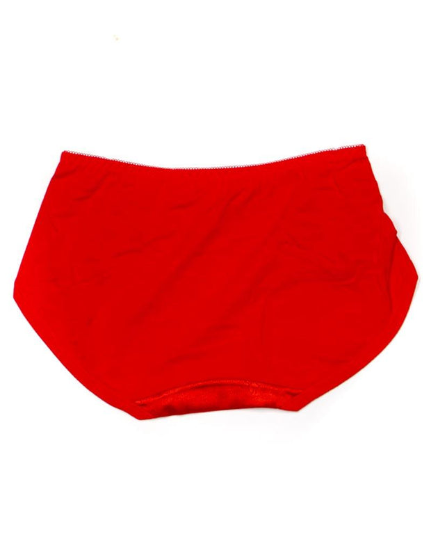 Pack of 3 Fancy Soft Cotton Panty - Mix Colors-KN335