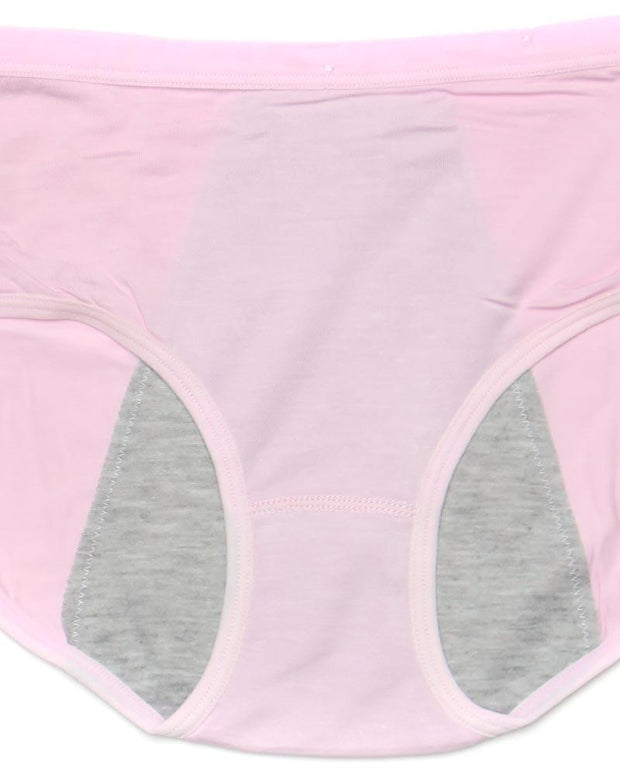 Pack Of 2 - Girls Briefs Cotton Periods Panty - Mix Colors