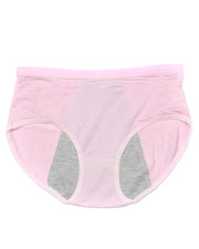 Pack Of 2 - Girls Briefs Cotton Periods Panty - Mix Colors