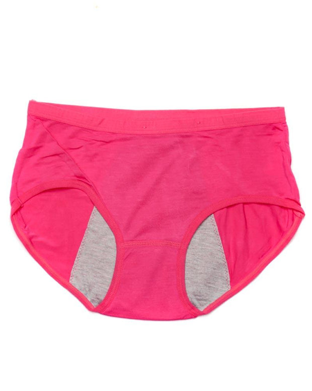 Pack Of 2 - Girls Briefs Cotton Periods Panty - Mix Colors