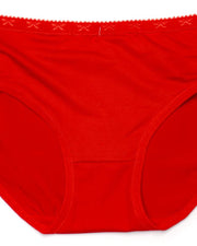 Pack of 3 Basic Soft Cotton Panty AN-336 - Mix Colors