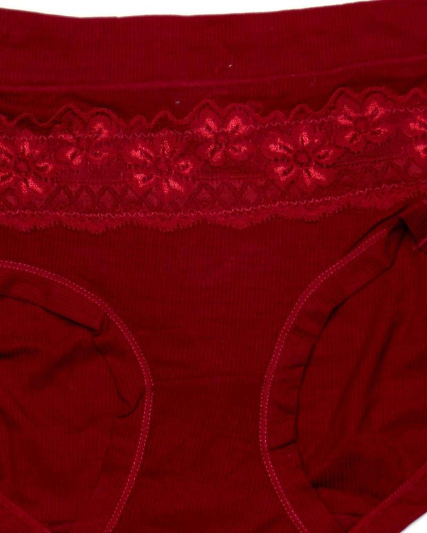 Pack of 2 Basic Soft Cotton Stretchable Panty FP-656 - Mix Colors