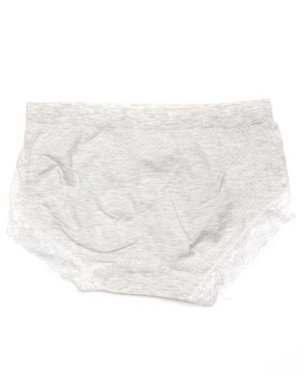 Pack of 2 Basic Soft Cotton Stretchable Lace Panty FP-657 - Mix Colors