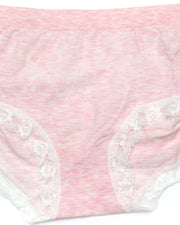 Pack of 2 Basic Soft Cotton Stretchable Lace Panty FP-657 - Mix Colors