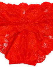 Pack of 2 Sexy Net Panty - SH-640 - Sisterhood - Black White Red Skin