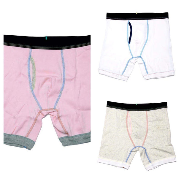 Pack of 3 - Mascot Branded Pure Cotton Men's Boxers - MASCOT