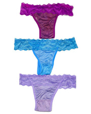 Pack of 3 Sexy Bridal Net Panty - YZF101