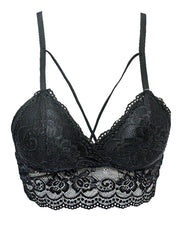 New Hottest Selling Women Sexy Black Fashion Bra Strappy Push Up Bra 338