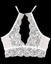 White Sexy Lace Tube Top Bandeau 273 Crop Stretch Bra