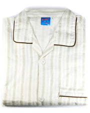 Maheen's Creation Nightdress For Men - Striped Design Nightwear