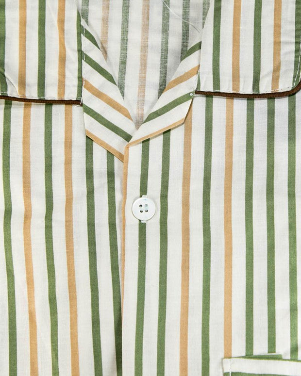 Maheen's Creation Nightdress For Men - Striped Design Nightwear
