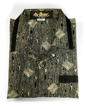 Hy-Brow Plus High Classic Nightdress For Men - Printed Design Nightwear