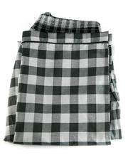 Mens Wedding Nightdress - Checkered Design Nightwear By Hy-Brow Plus High Classic