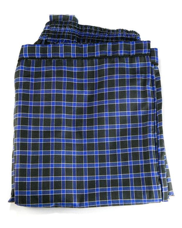 Mens Wedding Nightdress - Checkered Design Nightwear By Hy-Brow Plus High Classic