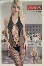 Hkmeair Khushi Print Sexy Net Bodystocking No 8026