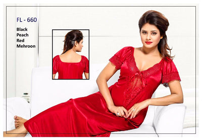 Stylish FL-660 - Flourish Exclusive Bridal Nighty Set Collection