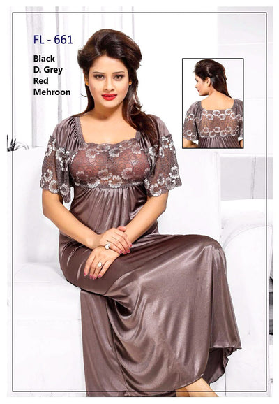 Stylish FL-661 - Flourish Exclusive Bridal Nighty Set Collection