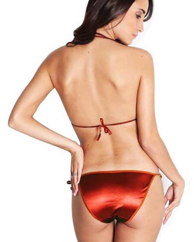 Sexy Bikini - Silk Padded Bikini & Swimwear - Red Bikini