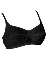 Mood B10 Non Padded Bra - Tulip - Black