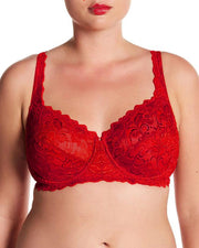 Bridal Bra - Underwired Red Single Padded Bra