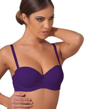 Pushup Bridal Bra - Purple - Single Padded Underwired Bra- 2021