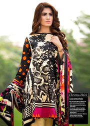 Charizma Khaddar Dresses - Embroidered Wool Shawl Dupatta - Replica - Unstitched