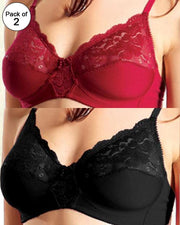 Pack of 2 Pleasure Bra - Flourish