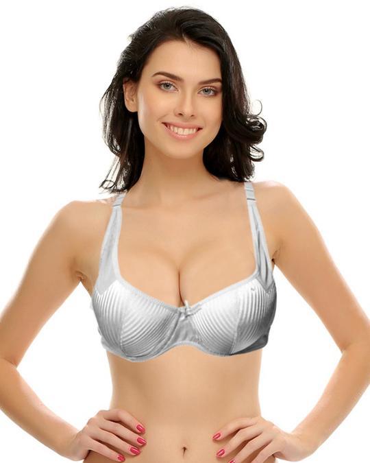 Sexy White Bridal Bra - Single Padded,Under Wired - Paofa