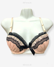 New Stylish Imported Stocklot Branded  Net Pushup Bra - Underwired Bra- Padded Bra - Pack of 2