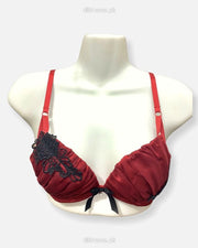 New Stylish Imported Stocklot Branded  Net Pushup Bra - Underwired Bra- Padded Bra - Pack of 2